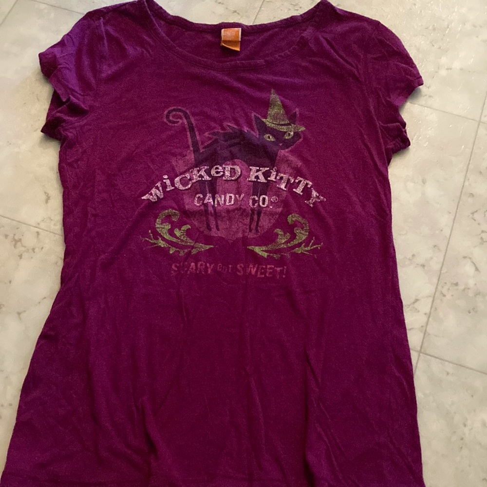 Girls Sleep Shirt medium Purple